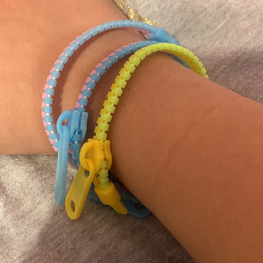 Zipper braclets - Picture 2 of 3